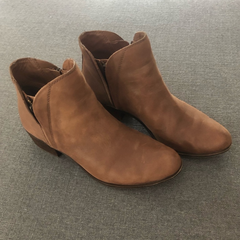Leather Ankle Booties